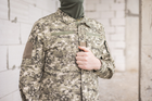 Мужской армейский летний костюм для ВСУ (ЗСУ) Tactical тактическая форма Пиксель светлый 50 размер 7069 - изображение 9