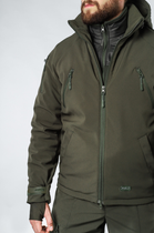 Куртка тактична FCTdesign на сітці Софтшелл 56-58 хакі - зображення 4