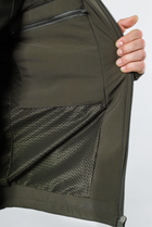Куртка тактична FCTdesign на сітці Софтшелл 56-58 хакі - зображення 7