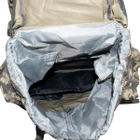 Чоловічий рюкзак тактичний "A21 Pixel - пустеля", армійський баул - штурмовий рюкзак 70л великий з чохлом (1009433-Other) - зображення 8