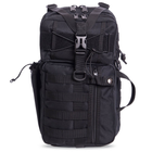 Рюкзак тактический (Сумка-слинг) с одной лямкой SILVER KNIGHT TY-5386 30л черный - изображение 2