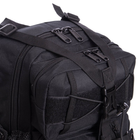 Рюкзак тактический (Сумка-слинг) с одной лямкой SILVER KNIGHT TY-5386 30л черный - изображение 5