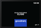 Goodram SSD CL100 Gen.3 120GB 2.5" SATA III 3D NAND TLC (SSDPR-CL100-120-G3) - изображение 1