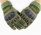 Рукавички Тактичні із Закритими Пальцями Зелений Clefers Tactical GLFR розмір М - Військові Осінньо-Зимові (5002113М) - зображення 3
