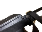 Ремінь збройовий триточковий тактичний триточка для АК автомата, рушниці, зброї, колір чорний - зображення 4