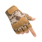 Тактичні рукавички безпалі Gloves піксель розмір XL (11686) - зображення 5