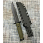 Туристический антибликовый нескладной нож GR 213B 30,5 см для походов, охоты, рыбалки, туризма (GR000X30002138B) - изображение 1