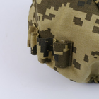 Кавер - чехол на каску чехол маскирующий на шлем для солдат Пиксель - изображение 3