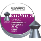Пули пневматические JSB Diabolo Straton 4,5 мм 0,535 г 500 шт/уп (546112-500) - изображение 1