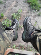 Демісезонні тактичні кросівки темно-зелені розмір 43 - зображення 4