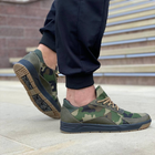 Тактические камуфляжные хаки мужские кроссовки размер 44 - изображение 3