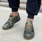 Тактические камуфляжные хаки мужские кроссовки размер 40 - изображение 4