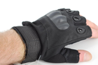 Тактичні рукавички без пальців 9064_M_Black - зображення 5