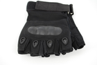 Тактичні рукавички без пальців 9064_XL_Black - зображення 2
