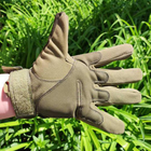 Перчатки тактические Storm-1; L (20-22см); Полнопалые; Зеленые. Штурмовые перчатки Штурм Л. - изображение 7