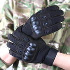 Перчатки тактические Storm-1; XL (22-24см); Полнопалые; Черные. Штурмовые перчатки Штурм ХЛ. - изображение 8