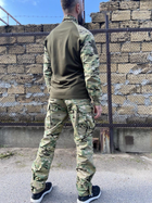 Військова форма Tactic, тактичний костюм (убакс + штани), мультикам 46 - изображение 4