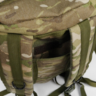 Рюкзак тактичний 45 літрів об'єм, чоловічий військовий рюкзак 45л, водовідштовхувальний UA Cordura Мультикам (KS11122234) - зображення 3