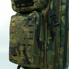 Рюкзак тактический 45 литров объем для ЗСУ, мужской штурмовой военный рюкзак 45 л, водоотталкивающий Cordura Дубок - изображение 4