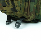 Рюкзак тактический 45 литров объем для ЗСУ, мужской штурмовой военный рюкзак 45 л, водоотталкивающий Cordura Дубок - изображение 6