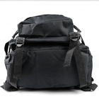 Рюкзак тактический 40 литров объем, мужской военный рюкзак 40л, водоотталкивающий оксфорд Черный (KS2133243535) - изображение 4