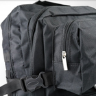 Рюкзак тактический 40 литров объем, мужской военный рюкзак 40л, водоотталкивающий оксфорд Черный (KS2133243535) - изображение 7