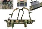 Тактический разгрузочный пояс PA мультикам (военно-тактическая разгрузка, РПС, ременно-плечевая система) SCTPABK22(M) - изображение 1