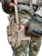 Набедренная кобура штурмовая тактическая на ногу для пистолета - изображение 7