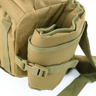 Тактический рюкзак 50-70L c отделением для оружия до 112см Clefers Tactical C70, Хаки (5002207) - изображение 7