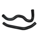Патрубок шланг охолодження радіатора 4шт РЕМ Матіз із двигуном 0.8 л, комплект (47751)
