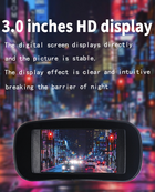 Цифровий бінокль нічного бачення Hunter H4000NV Nightvision нічний візер з фото та відео зйомкою Чорний - зображення 7