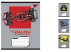 А5/24 кл. YES Racing championship, тетрадь учнів. 20 шт. у уп. //