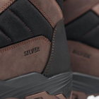 Берці зимові черевики тактичні чоловічі, туфлі тактичні чоловічі берці зимові, натуральна шкіра, розмір 37, Bounce ar. WE-OI-2037, колір коричневий - зображення 9