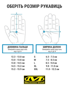 Тактичні рукавиці Mechanix M-Pact Multicam XL - зображення 3