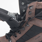 Берцы зимние ботинки тактические мужские, черевики тактичні чоловічі берці зимові, натуральна шкіра, размер 46, Bounce ar. WE-OI-2046, цвет коричневый - изображение 8
