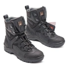 Берці зимові черевики тактичні чоловічі, туфлі тактичні чоловічі берці зимові, натуральна шкіра, розмір 47, Bounce ar. YU-UL-2047, колір чорний - зображення 6
