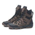 Берці зимові черевики тактичні чоловічі, туфлі тактичні чоловічі берці зимові, натуральна шкіра, розмір 43, Bounce ar. JD-YU-2043, колір коричневий - зображення 6