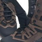 Берці зимові черевики тактичні чоловічі, туфлі тактичні чоловічі берці зимові, натуральна шкіра, розмір 46, Bounce ar. JD-YU-2046, колір коричневий - зображення 4