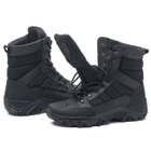 Берці зимові черевики тактичні чоловічі, туфлі тактичні чоловічі берці зимові, натуральна шкіра, розмір 44, Bounce ar. BM-PT-2044, колір чорний - зображення 6