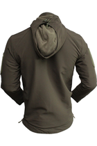 Куртка мужская тактическая Мультикам Combat Турция Софтшел Soft-Shell ВСУ (ЗСУ) XXL 8180 зелена - изображение 3