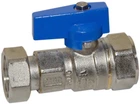 Кран BIANCHI прямой 3/4"х3/4" с накидной гайкой (528005050E)