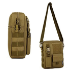 Армейская наплечная сумка Защитник 135 хаки - изображение 10