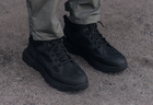 Мужские тактические ботинки cordura 600D натуральная кожа 42 черные - изображение 2