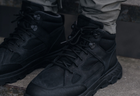 Чоловічі тактичні черевики cordura 600D натуральна шкіра 40 чорні - зображення 7
