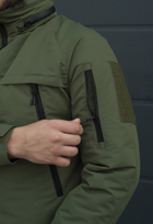 Куртка тактическая на молнии с капюшоном XXL wal khaki - изображение 3