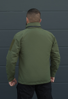 Куртка тактическая на молнии с капюшоном XL wal khaki - изображение 7