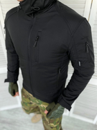 Тактическая куртка Soft Shell Black L - изображение 3