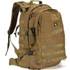 Тактический (штурмовой, военный) рюкзак U.S. Army 45 литров Песочный M11P - изображение 8