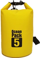 Гермомешок с шлейкой на плечо Ocean Pac Водонепроницаемый 5 л Yellow (PH050356)