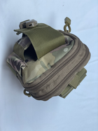 Тактична сумка органайзер на Molle койот черний - зображення 3